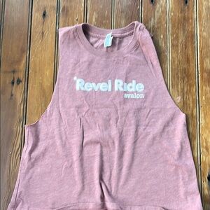Bella Canvas Pink Muscle Tee Crop